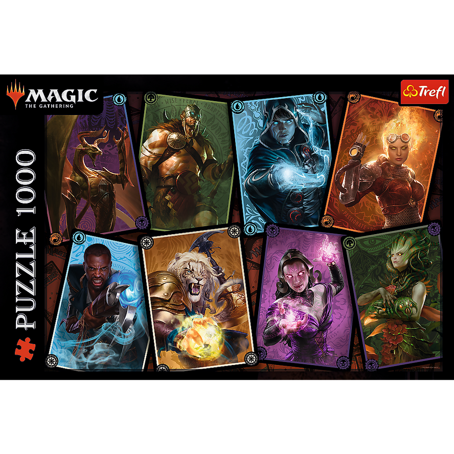 Trefl Red 1000 Piece Puzzle - Magic the Gathering