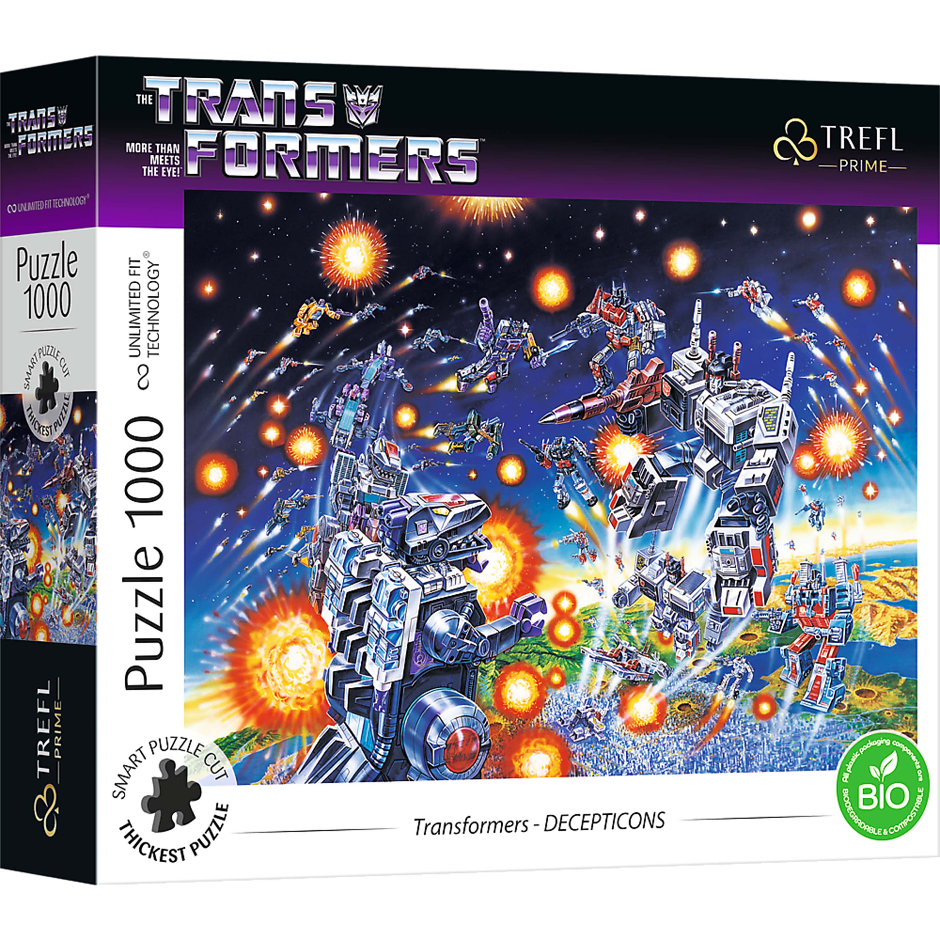 Trefl Prime 1000 Piece Puzzle - For Transformers Decepticons