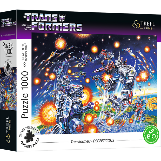 Trefl Prime 1000 Piece Puzzle - For Transformers Decepticons