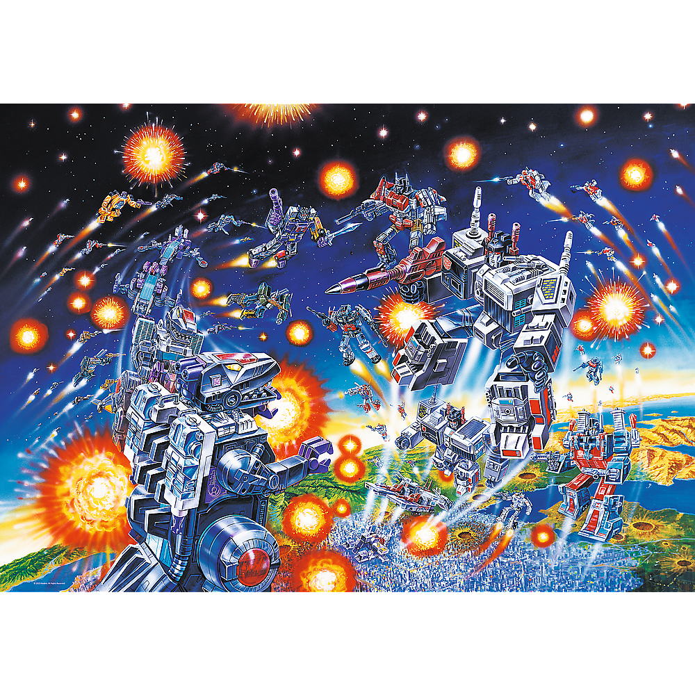 Trefl Prime 1000 Piece Puzzle - For Transformers Decepticons