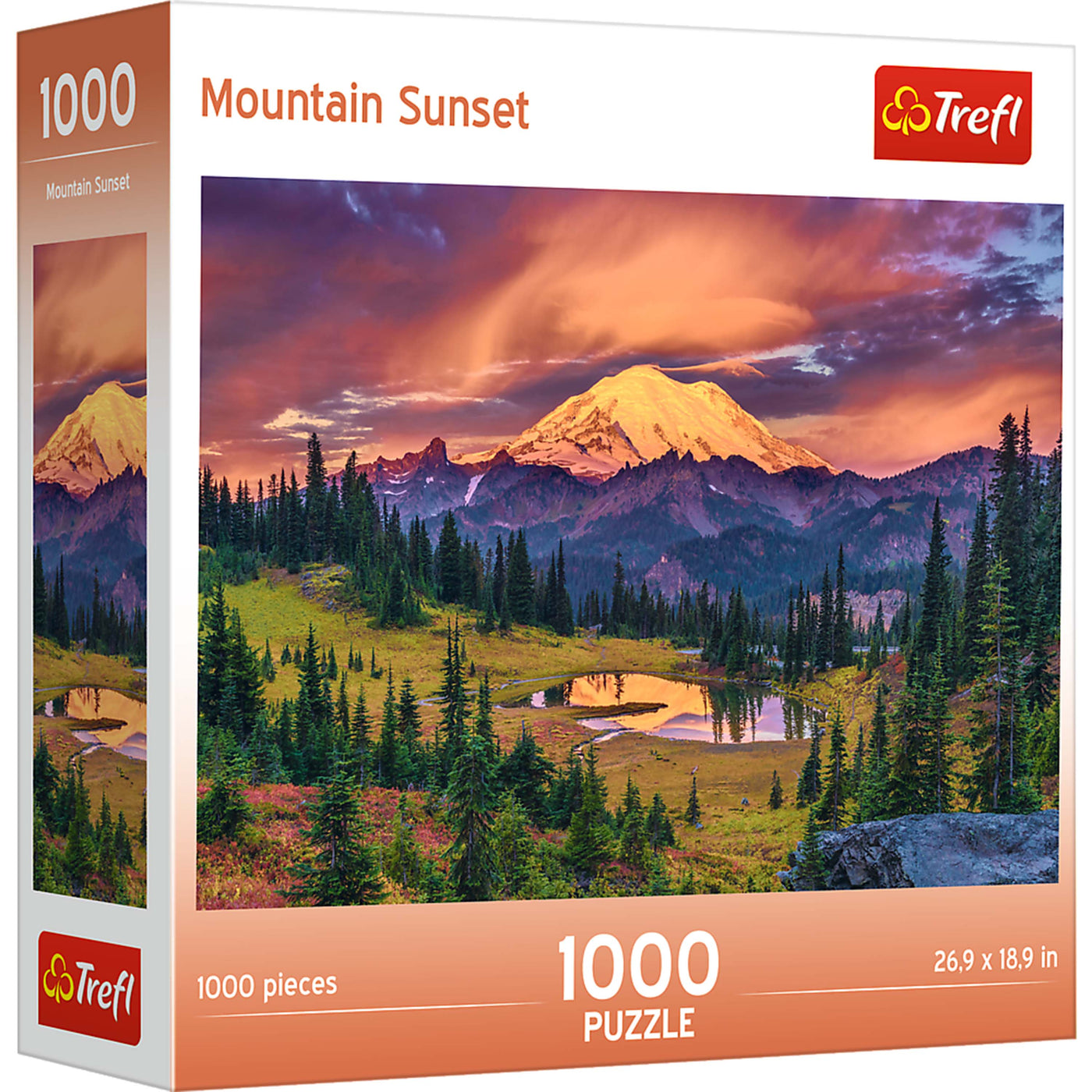 Trefl Red Mountain Sunset 1000 Piece Puzzle