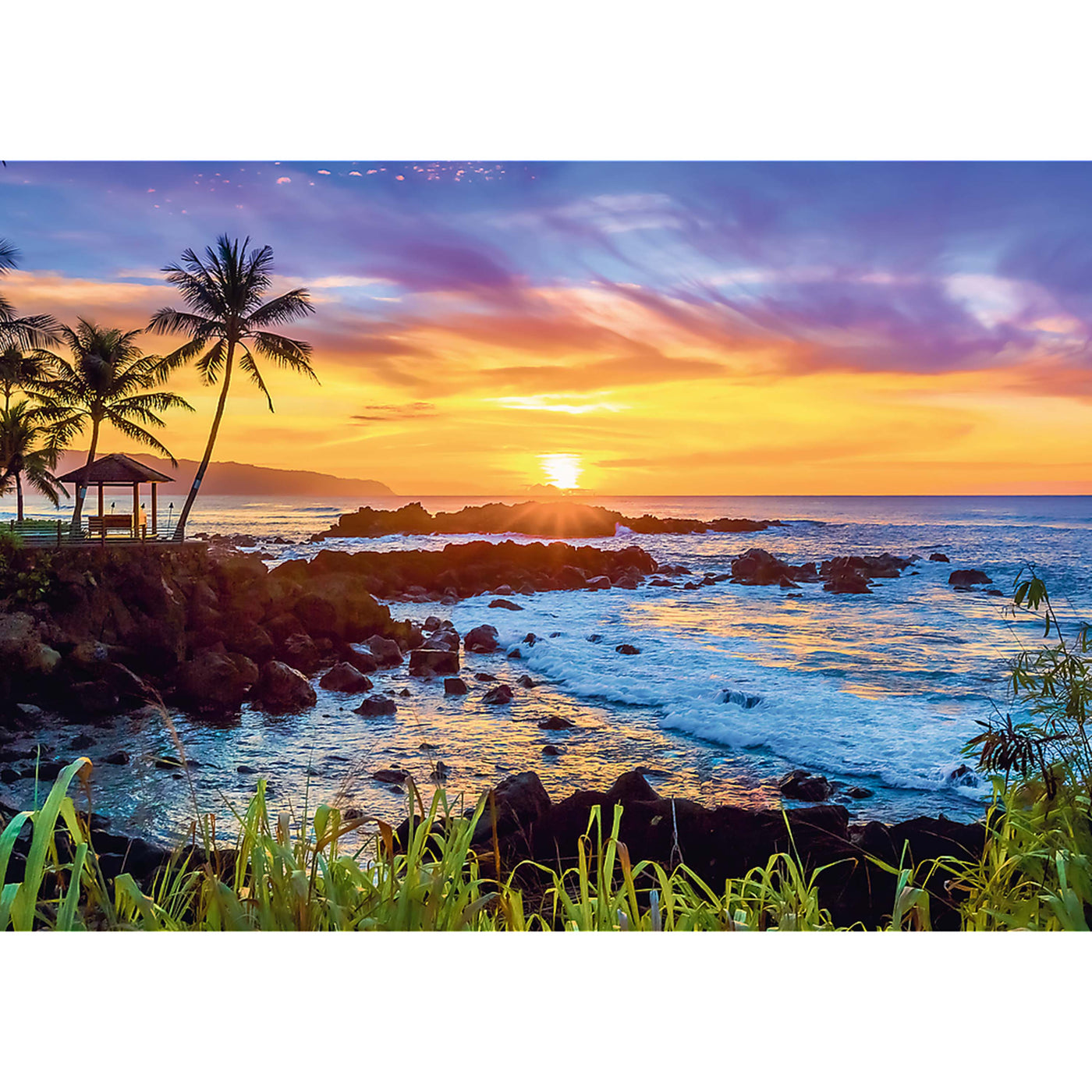 Trefl Red Ocean Sunset 1000 Piece Puzzle