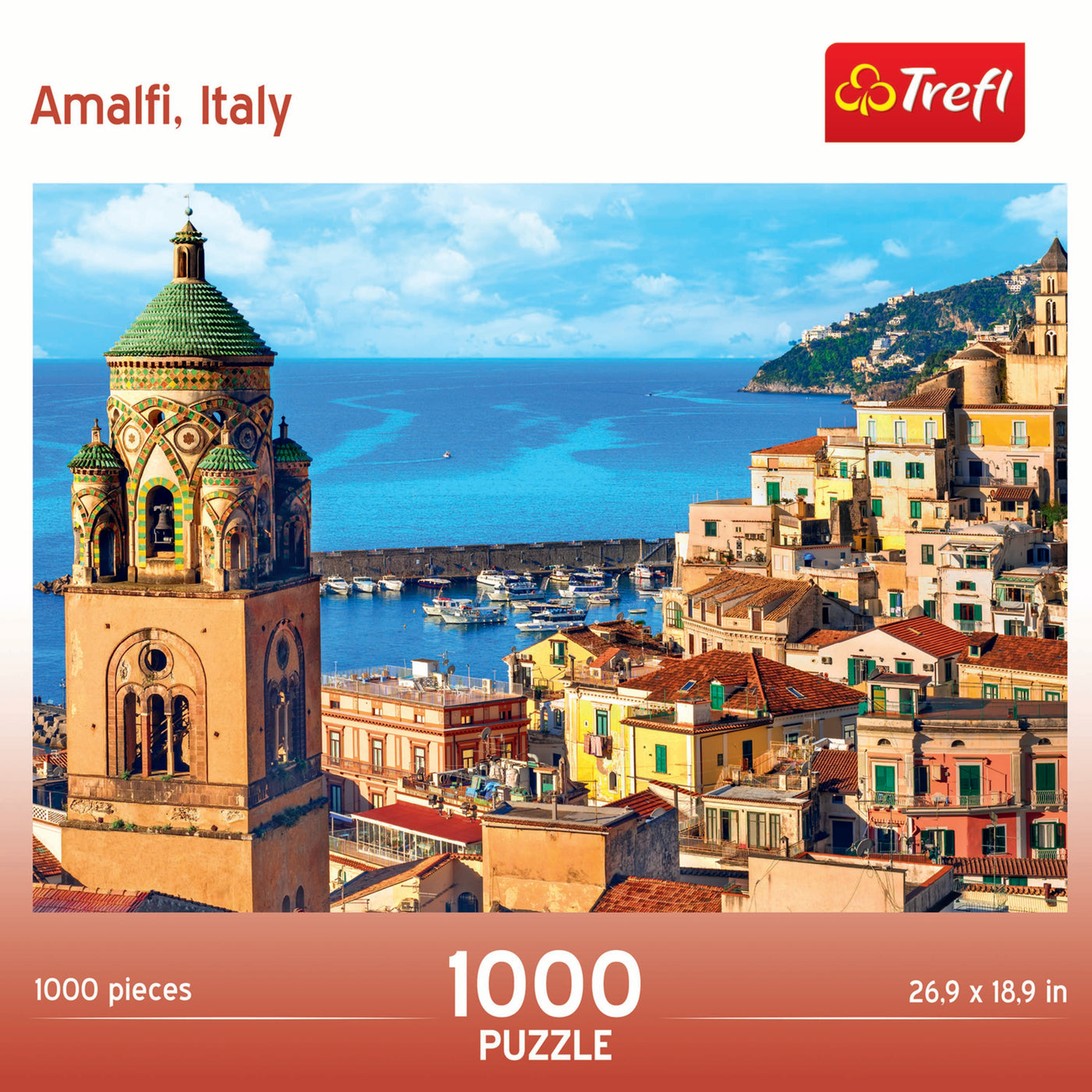 Trefl Red Amalfi, Italy 1000 Piece Puzzle