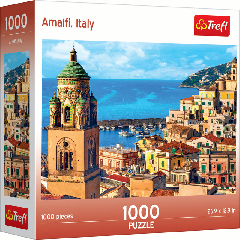 Trefl Red Amalfi, Italy 1000 Piece Puzzle