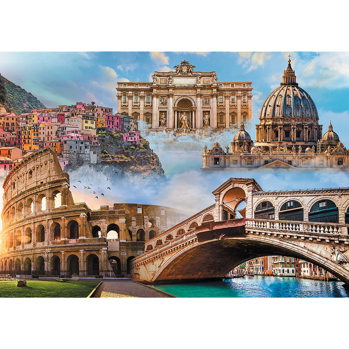 Trefl Red Favorite Places Italy 1000 Piece Puzzle
