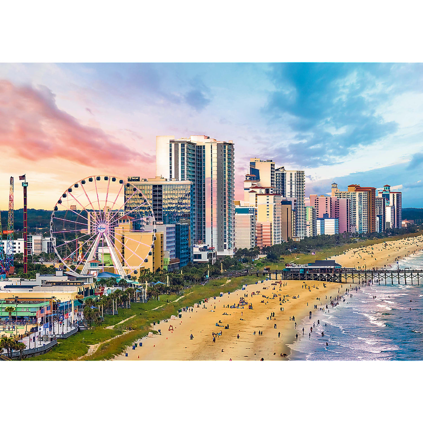 Trefl Red Myrtle Beach 1000 Piece Puzzle