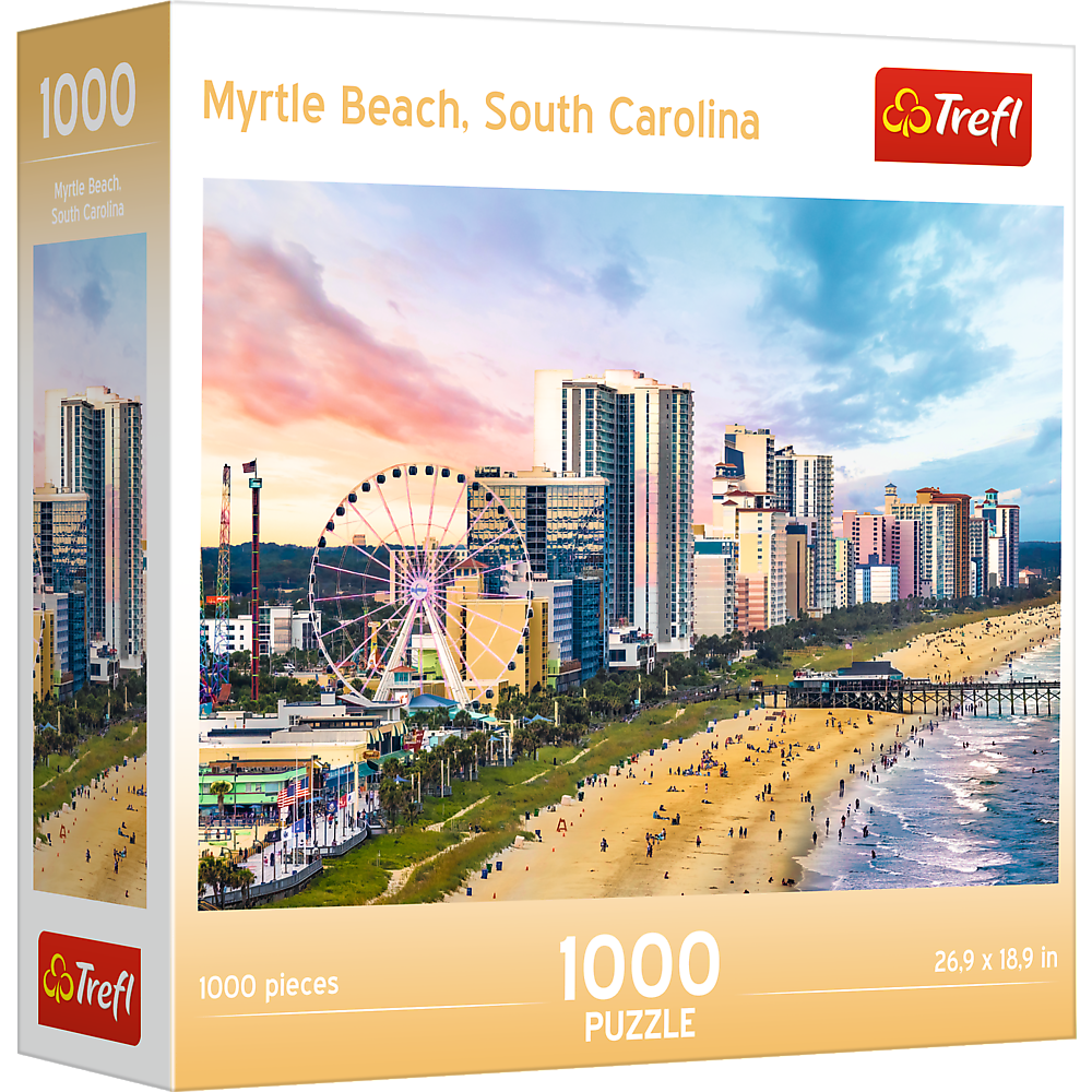 Trefl Red 1000 Piece Puzzle - Myrtle Beach