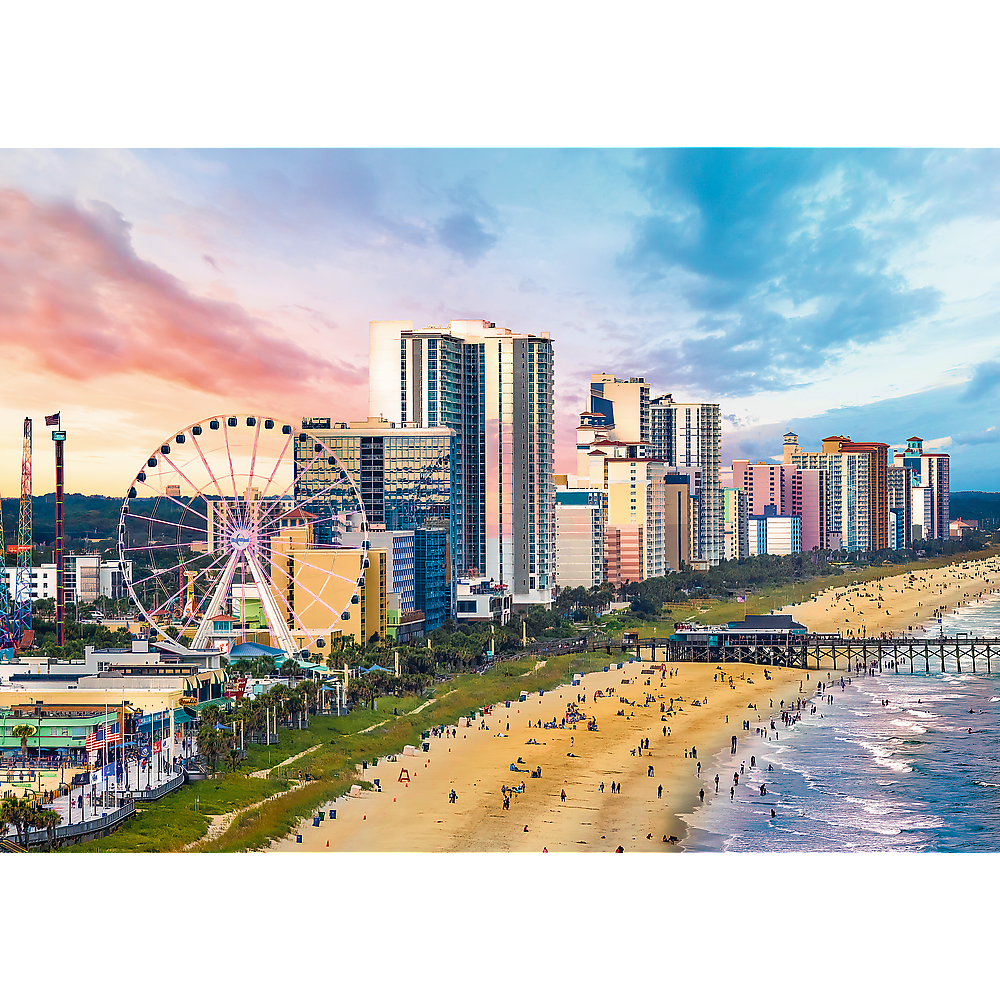 Trefl Red 1000 Piece Puzzle - Myrtle Beach