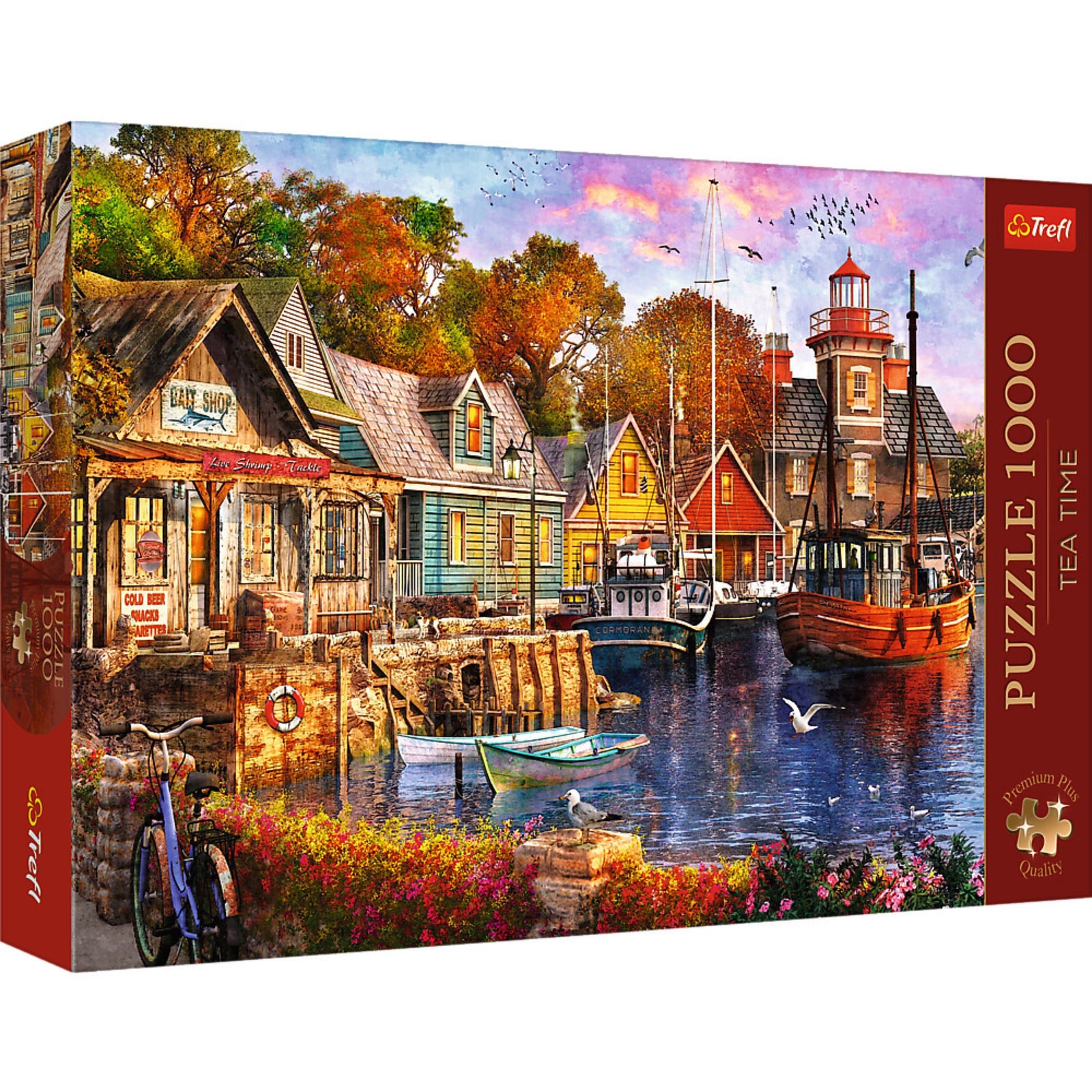 Trefl Premium Plus 1000 Piece Puzzle - Seaside Harbour