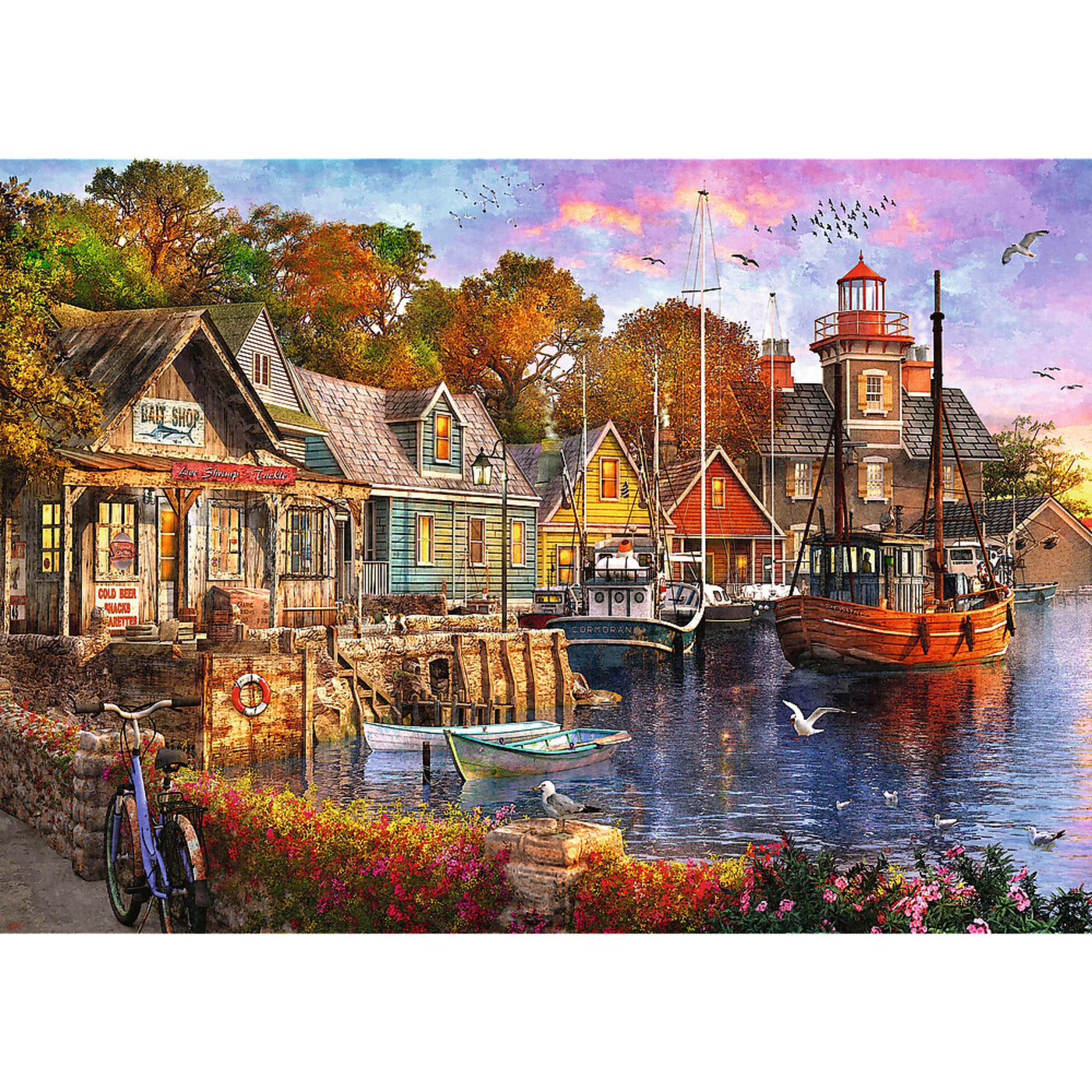 Trefl Premium Plus Seaside Harbour 1000 Piece Puzzle