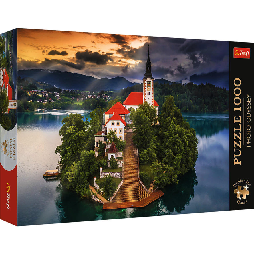 Trefl Premium Plus 1000 Piece Puzzle - Lake Bled, Slovenia