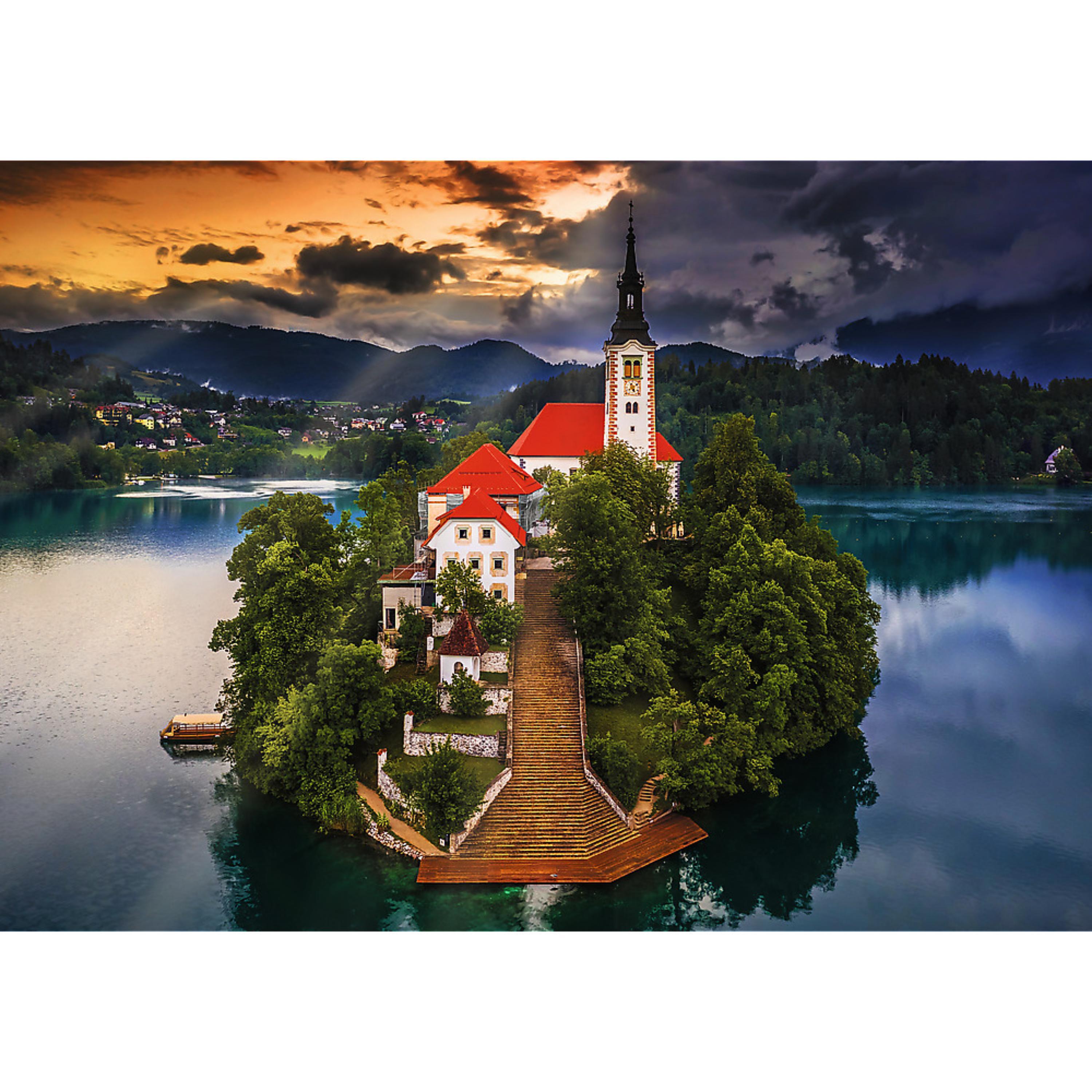 Trefl Premium Plus 1000 Piece Puzzle - Lake Bled, Slovenia