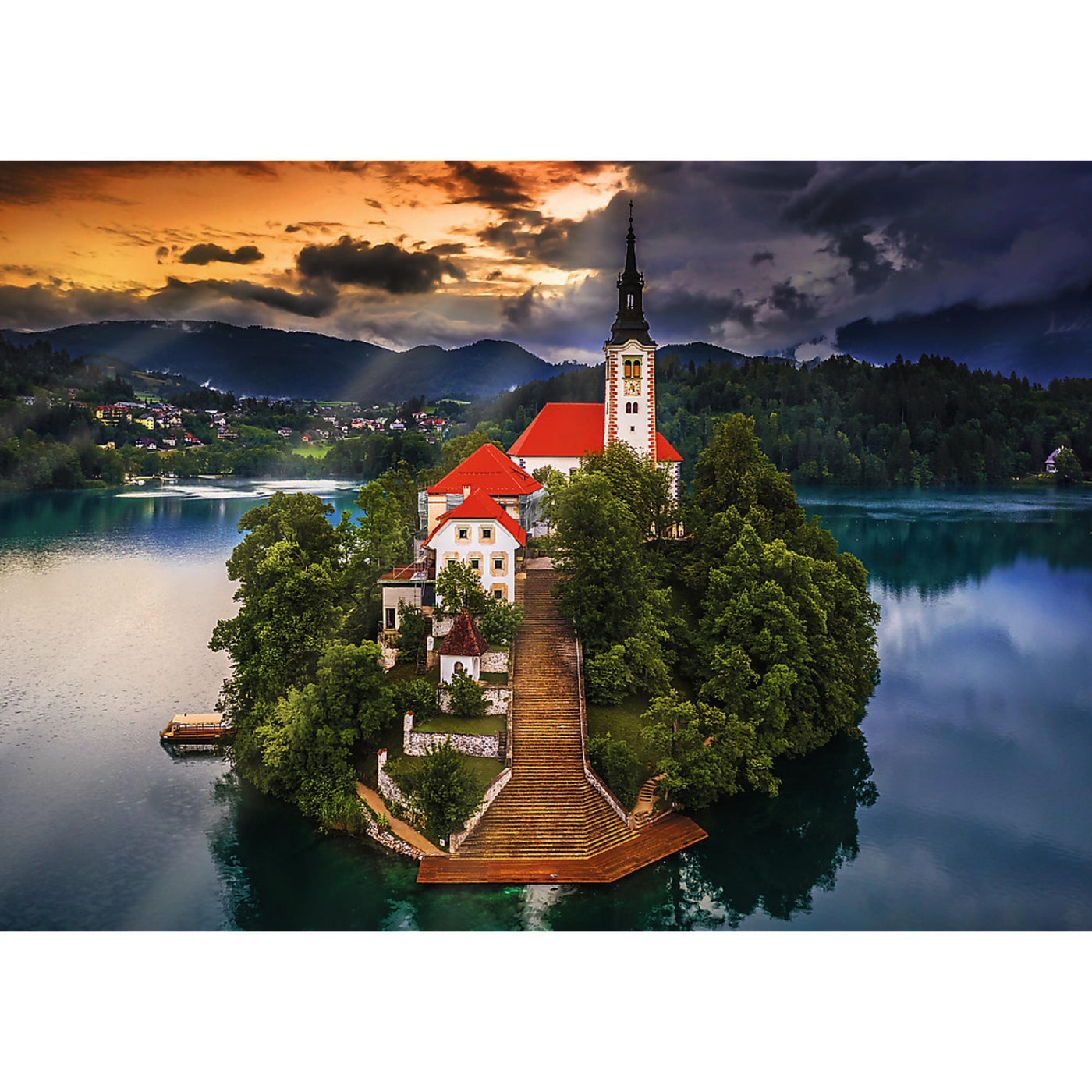 Trefl Premium Plus Lake Bled, Slovenia 1000 Piece Puzzle