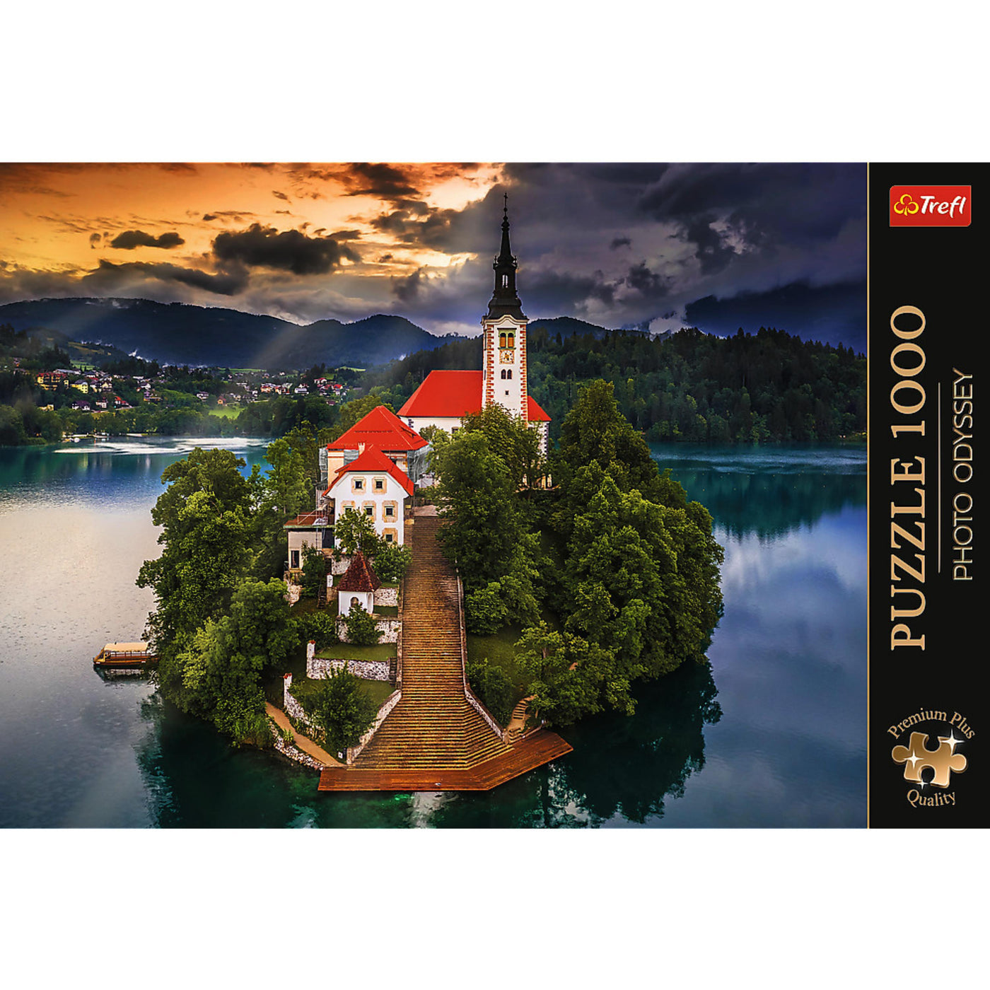 Trefl Premium Plus Lake Bled, Slovenia 1000 Piece Puzzle