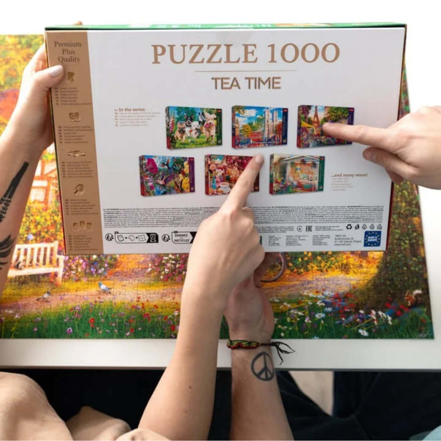 Trefl Premium Plus 1000 Piece Puzzle - Flower Market Paris