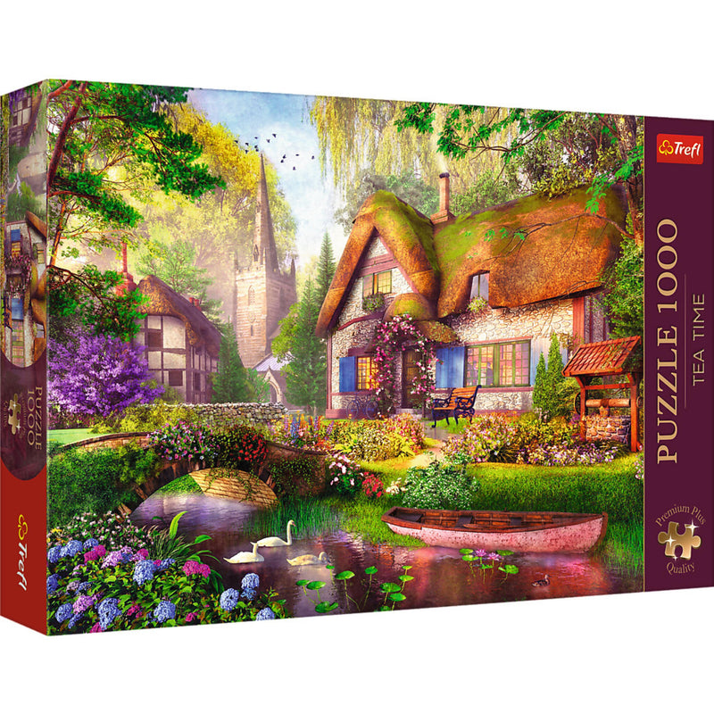 Trefl Premium Plus The Woodland Cottage 1000 Piece Puzzle