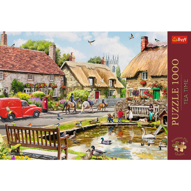 Trefl Premium Plus 1000 Piece Puzzle - Summer in the Village