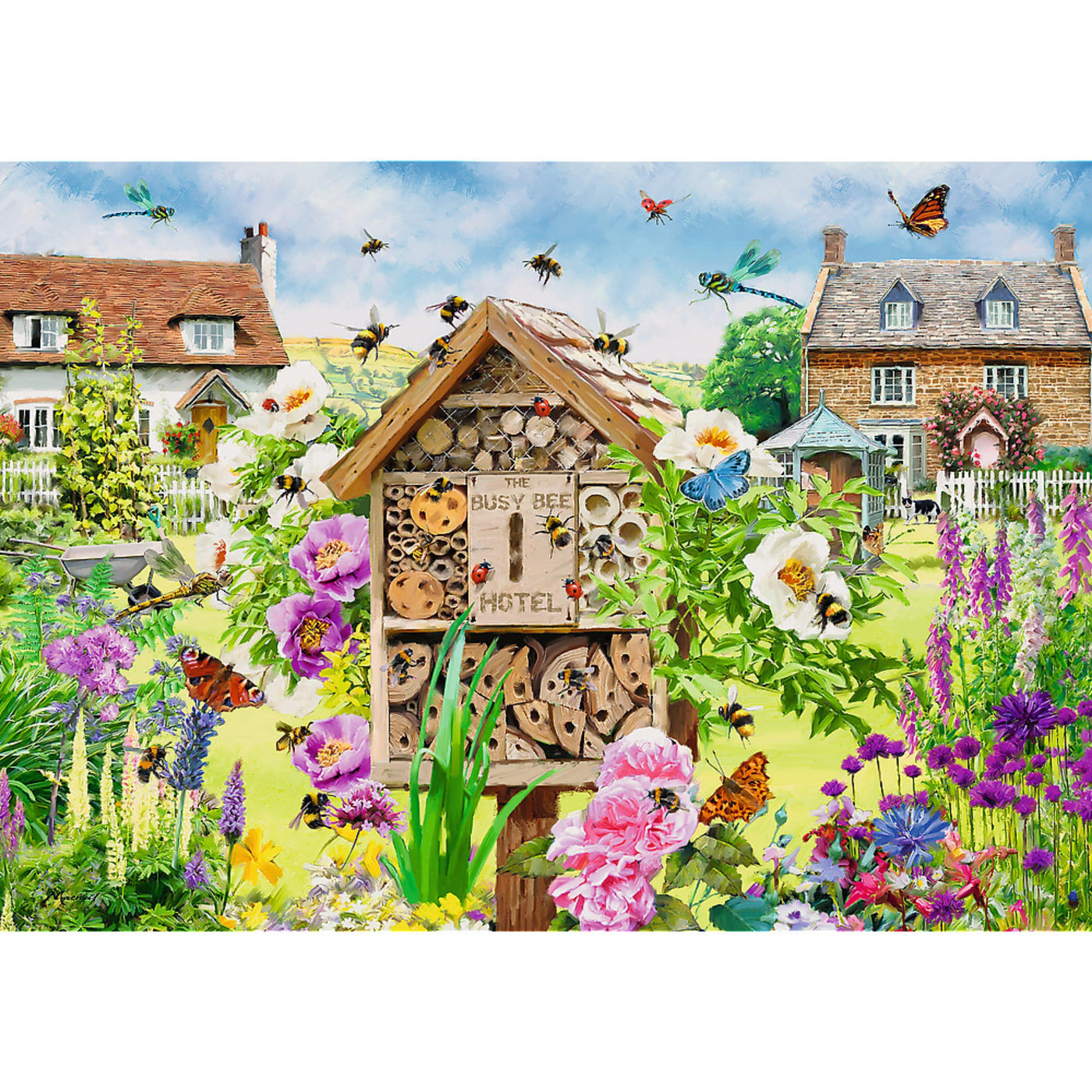 Trefl Premium Plus House for Bees 1000 Piece Puzzle