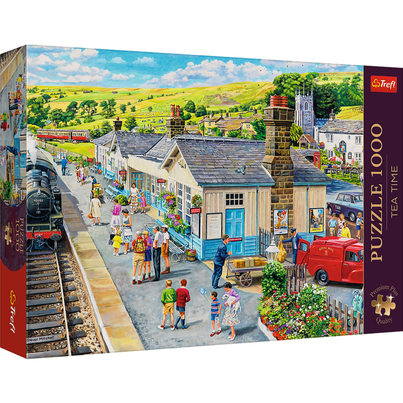 Trefl Premium Plus The Village Station 1000 Piece Puzzle