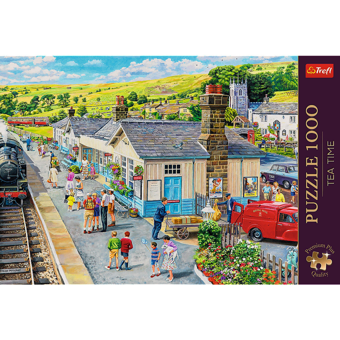 Trefl Premium Plus The Village Station 1000 Piece Puzzle