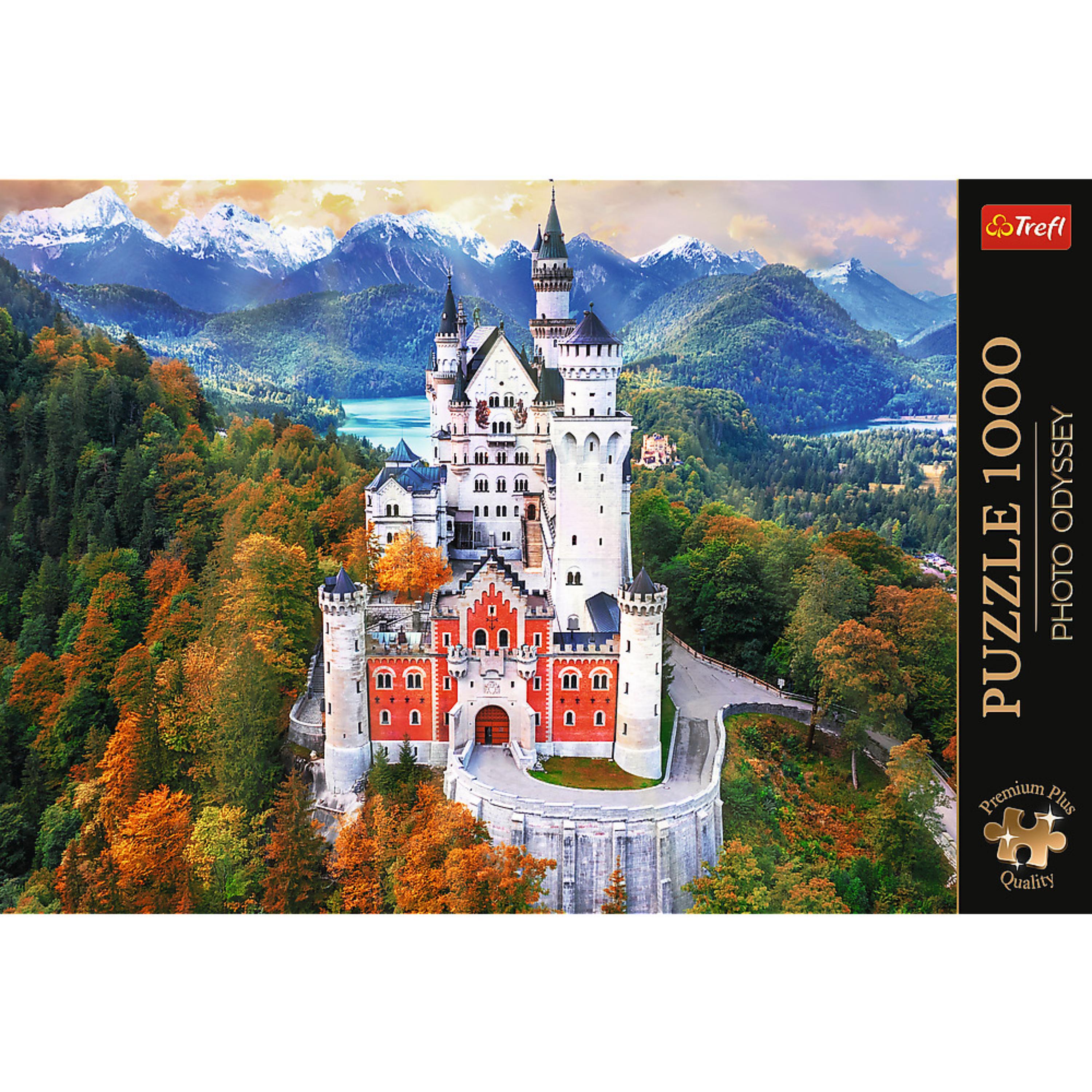 Trefl Premium Plus 1000 Piece Puzzle - Neuschwanstein Castle, Germany