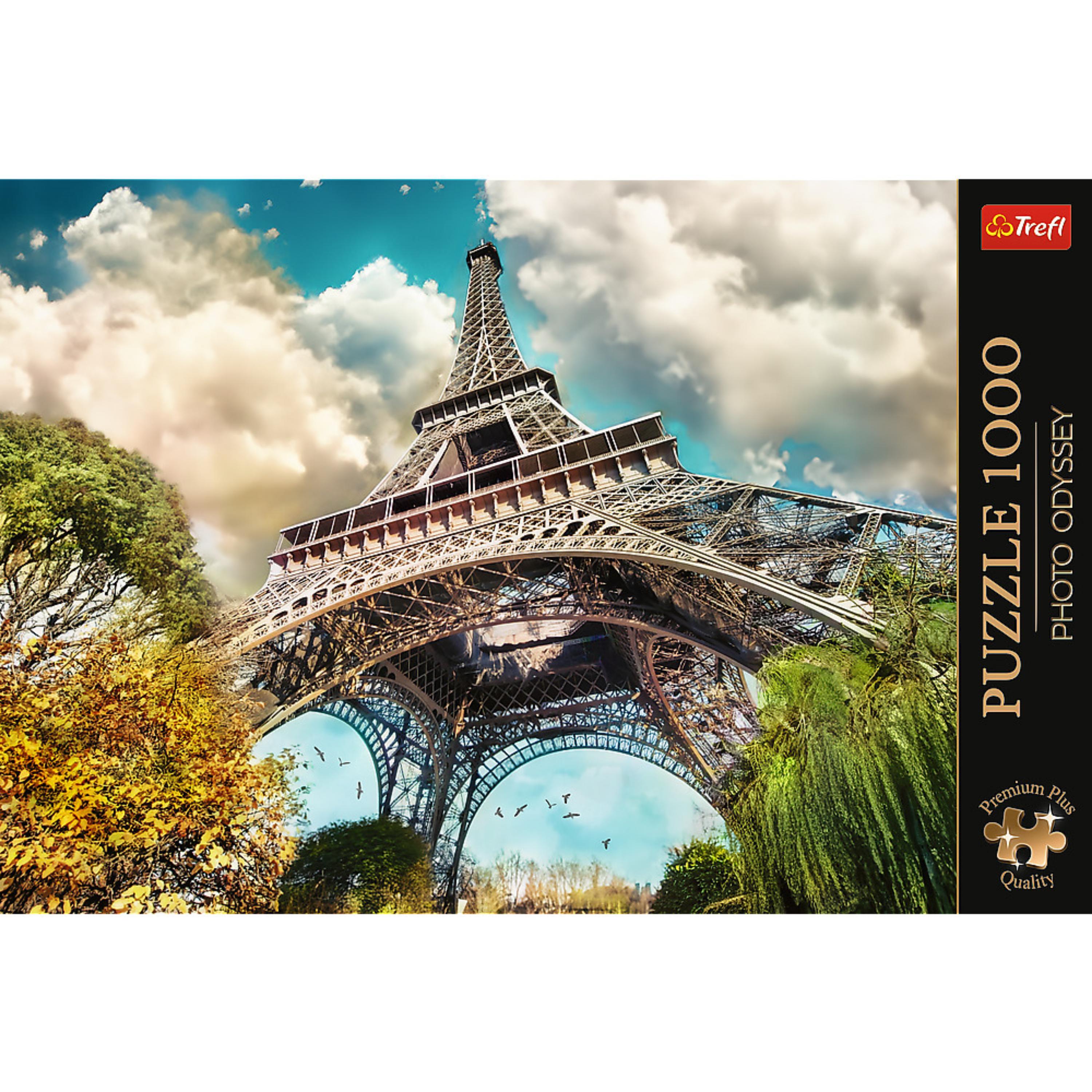 Trefl Premium Plus 1000 Piece Puzzle - Eiffel Tower in Paris, France