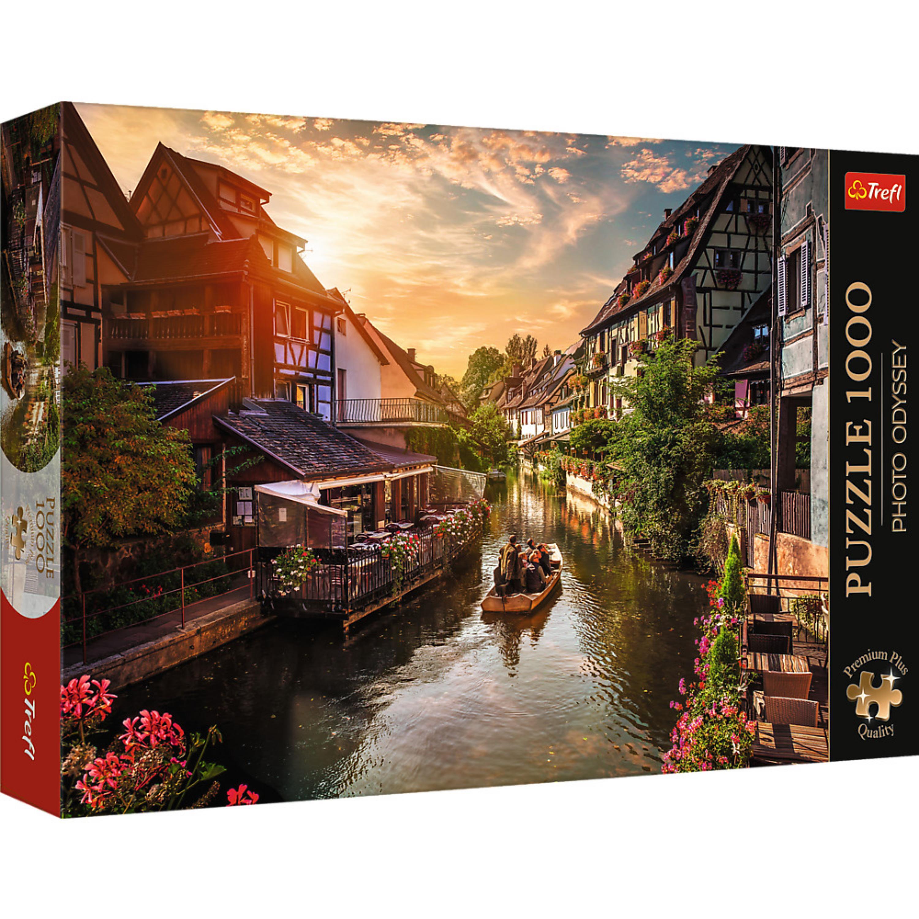 Trefl Premium Plus 1000 Piece Puzzle - Little Venice in Colmar, France