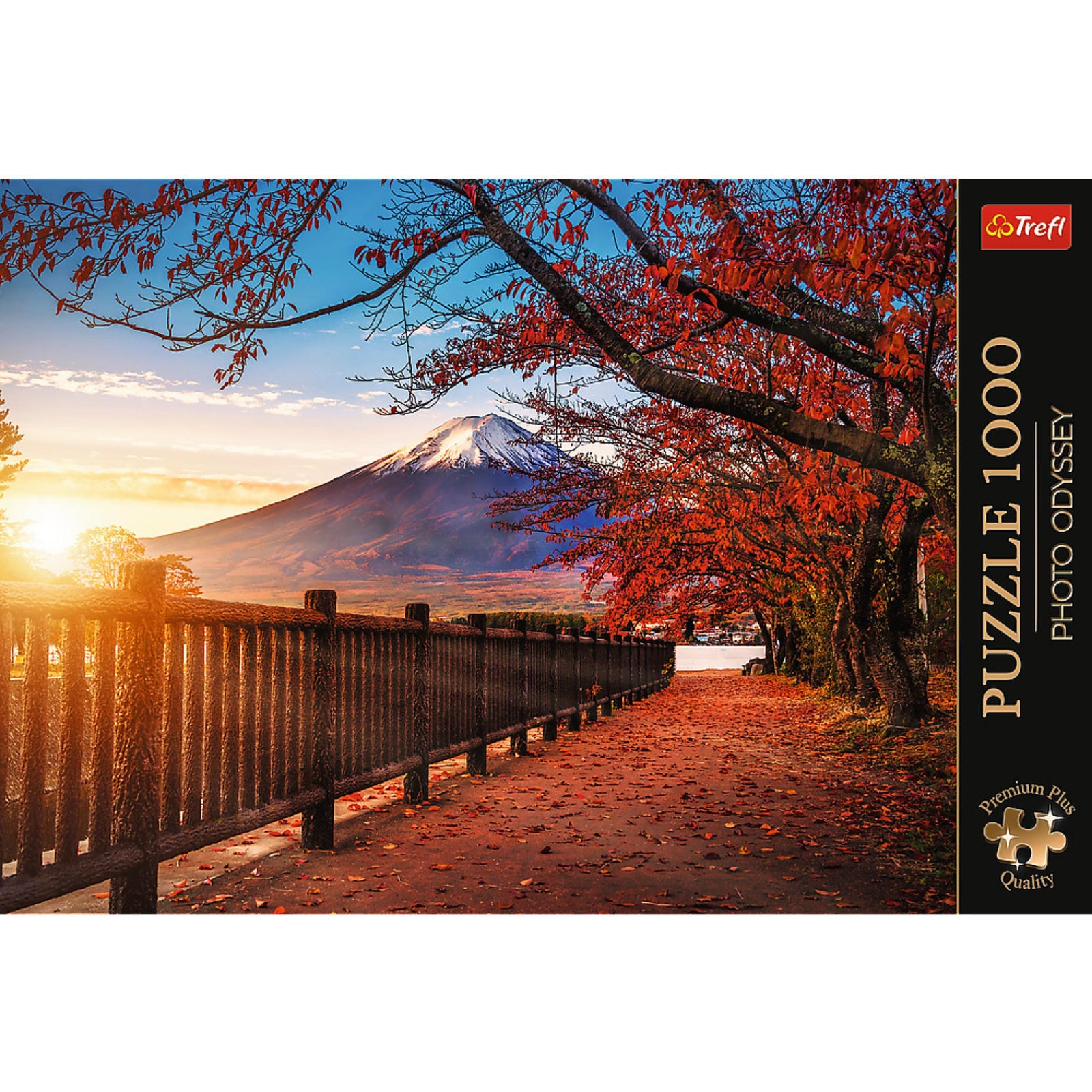 Trefl Premium Plus 1000 Piece Puzzle - Mount Fuji , Japan