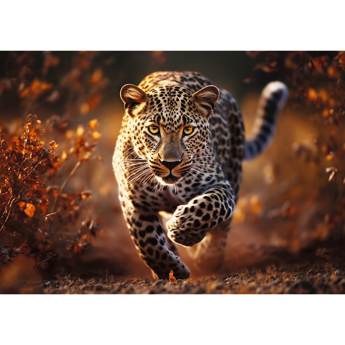 Trefl Premium Plus Wild Leopard 1000 Piece Puzzle