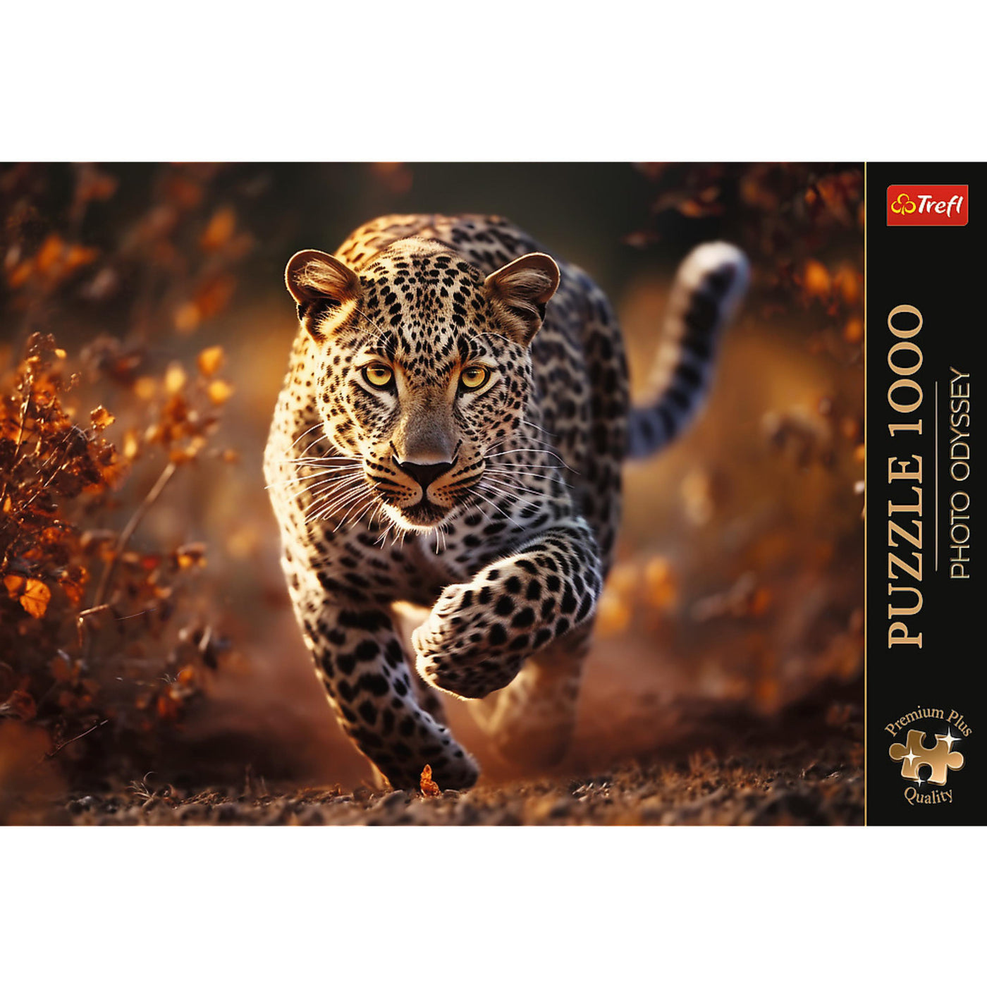 Trefl Premium Plus Wild Leopard 1000 Piece Puzzle