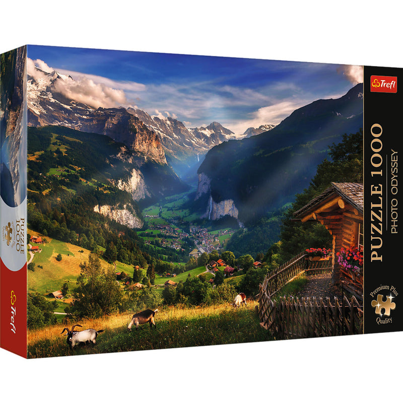 Trefl Premium Plus Lauterbrunnen Valley, Switzerland 1000 Piece Puzzle