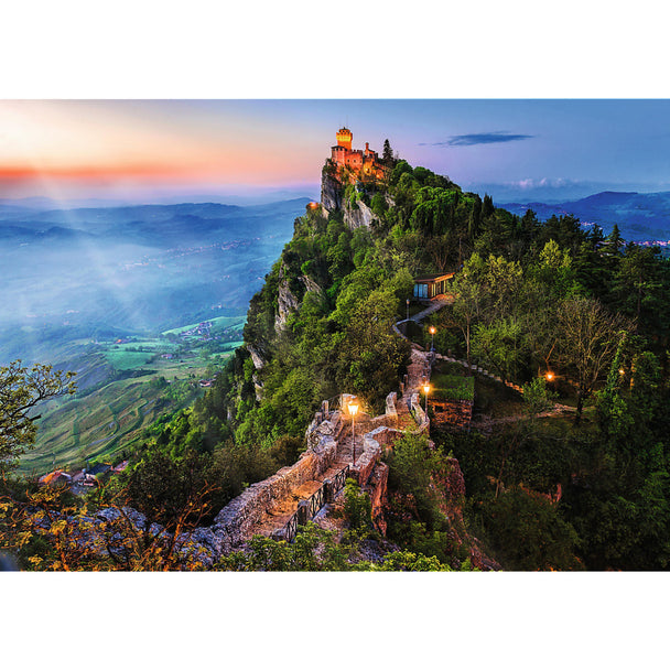 Trefl Premium Plus 1000 Piece Puzzle - Cesta Tower, San Marino