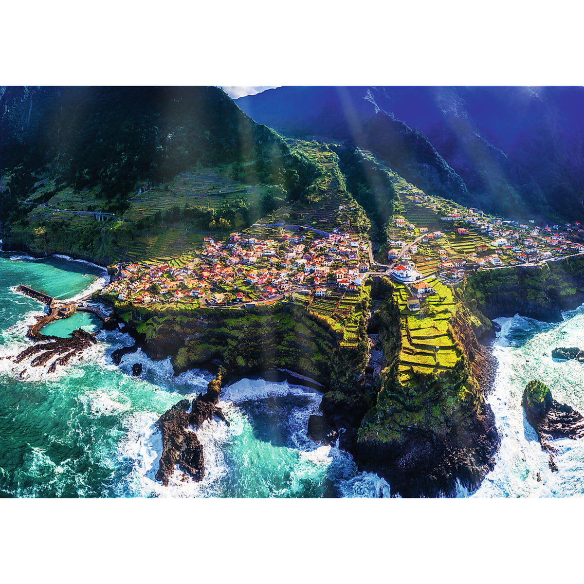 Trefl Premium Plus Madeira Island, Portugal 1000 Piece Puzzle