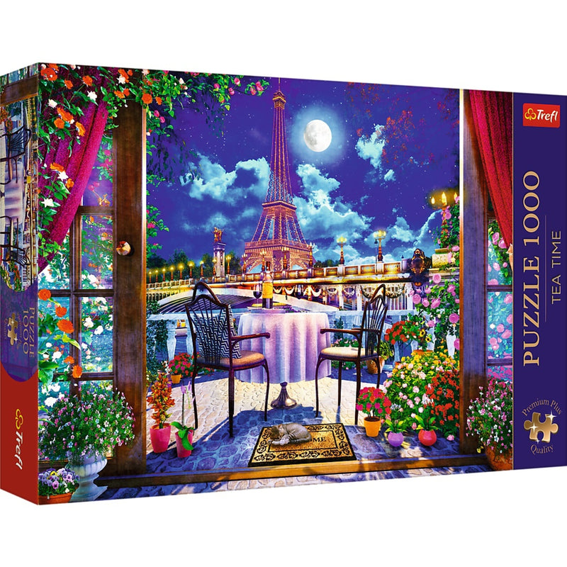 Trefl Premium Plus Parisian Moonlight 1000 Piece Puzzle