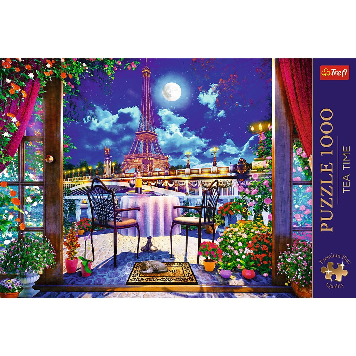 Trefl Premium Plus Parisian Moonlight 1000 Piece Puzzle