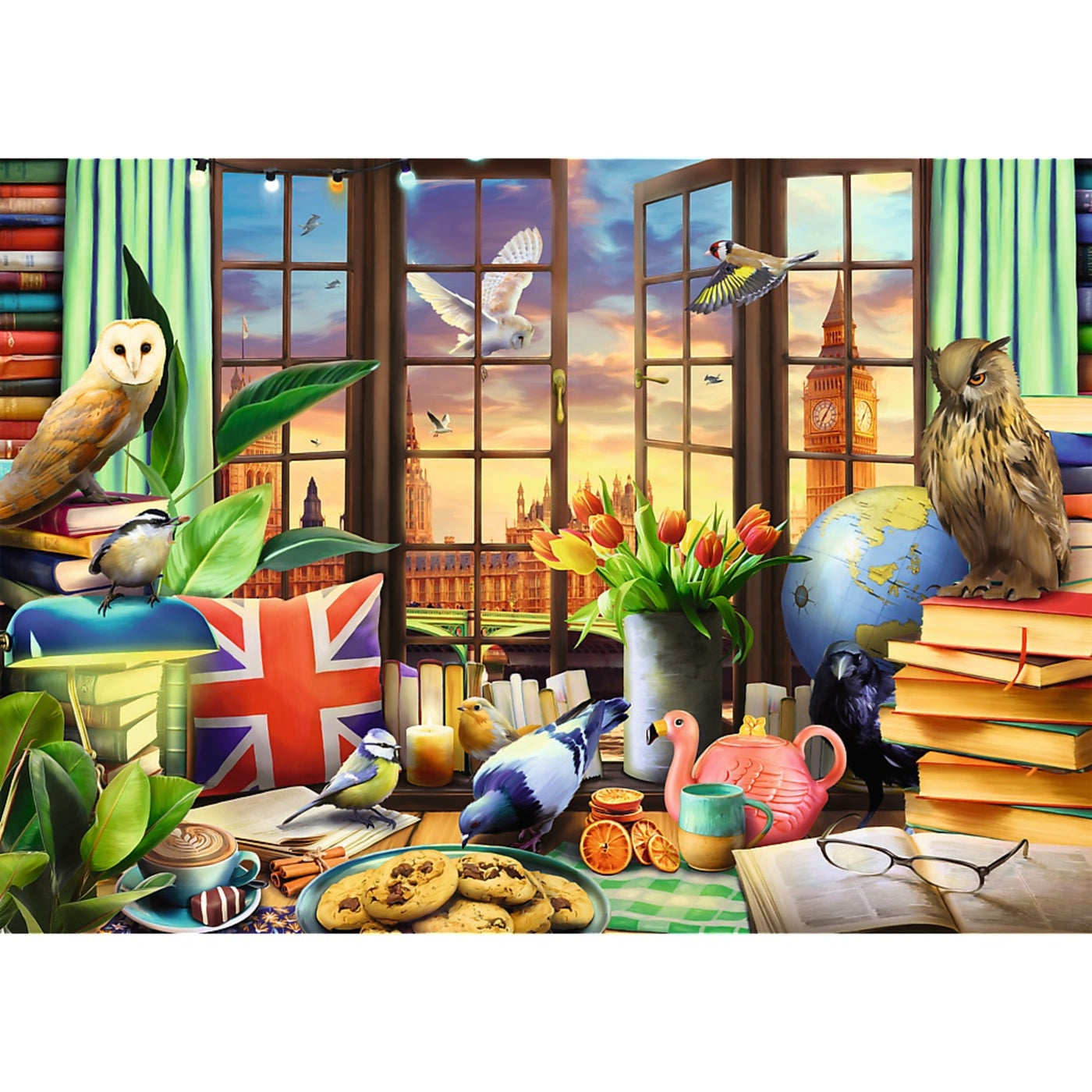 Trefl Premium Plus All Things British 1000 Piece Puzzle