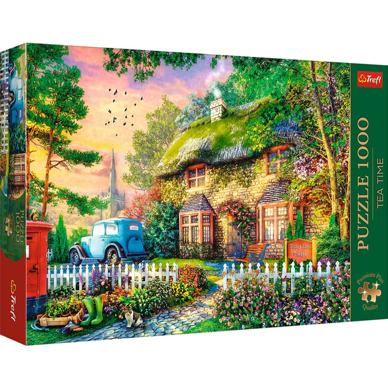 Trefl Premium Plus Stoney Lane Cottage 1000 Piece Puzzle