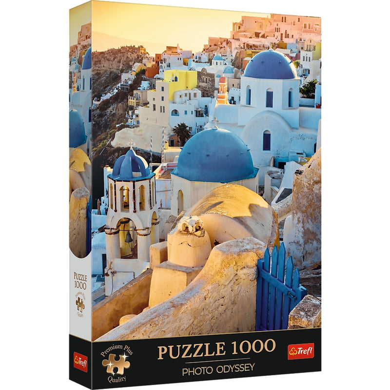 Trefl Premium Plus Town of Oia, Santorini 1000 Piece Puzzle