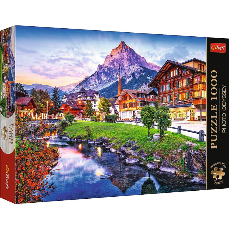 Trefl Premium Plus Alpine Village, Switzerland 1000 Piece Puzzle