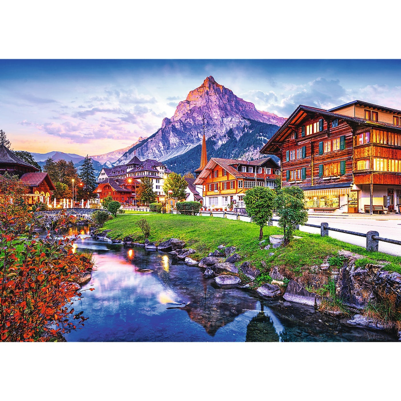 Trefl Premium Plus Alpine Village, Switzerland 1000 Piece Puzzle