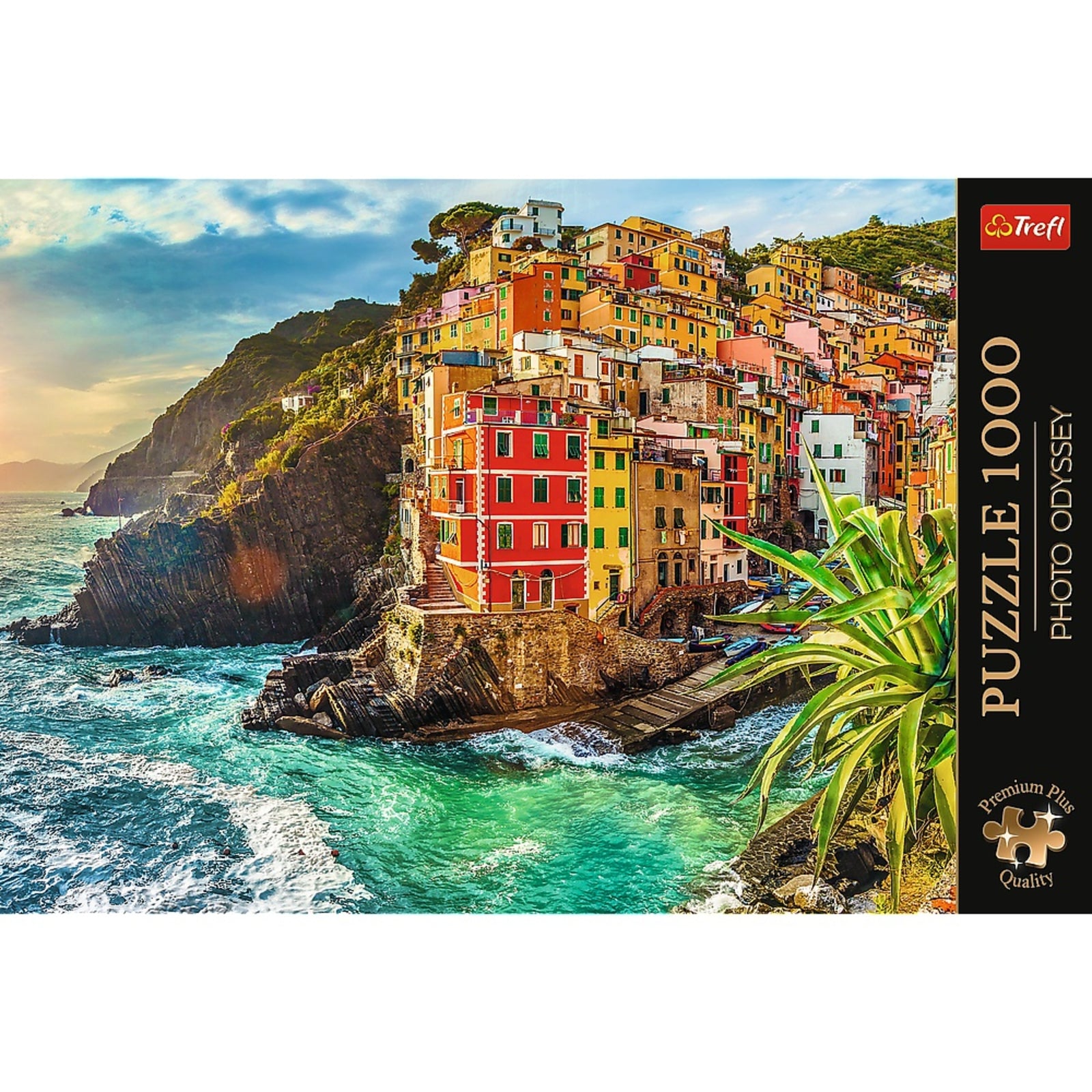 Trefl Premium Plus 1000 Piece Puzzle - Town of Riomaggiore, Italy