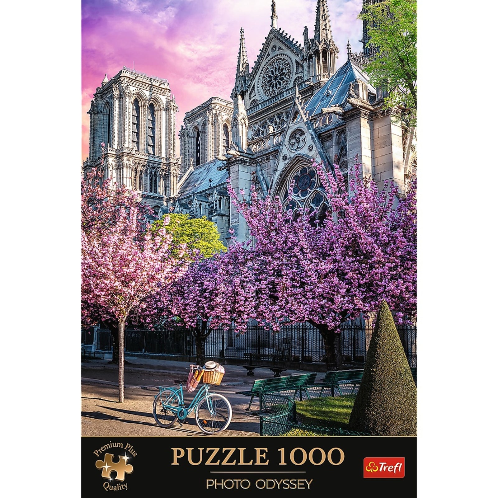 Trefl Premium Plus 1000 Piece Puzzle - Notre Dame Cathedral of Paris