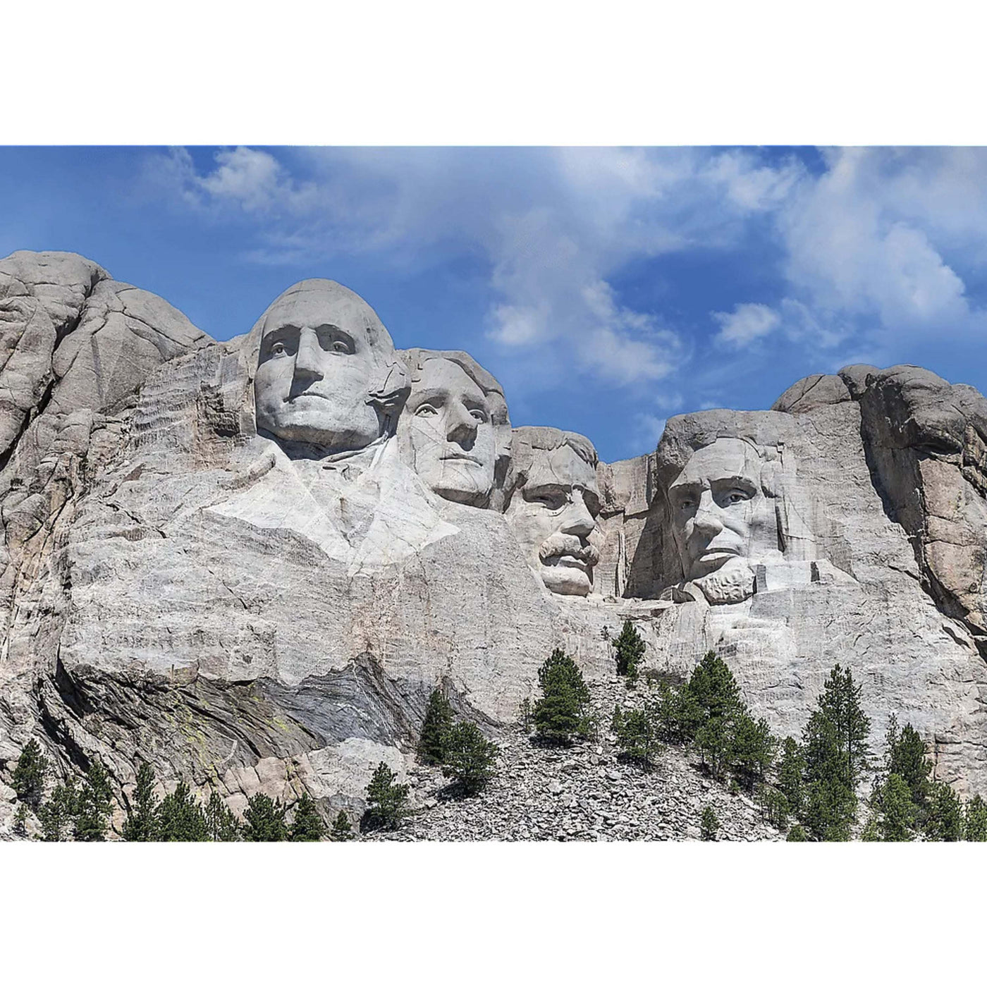 Trefl Red National Parks Mount Rushmore 1000 Piece Puzzle