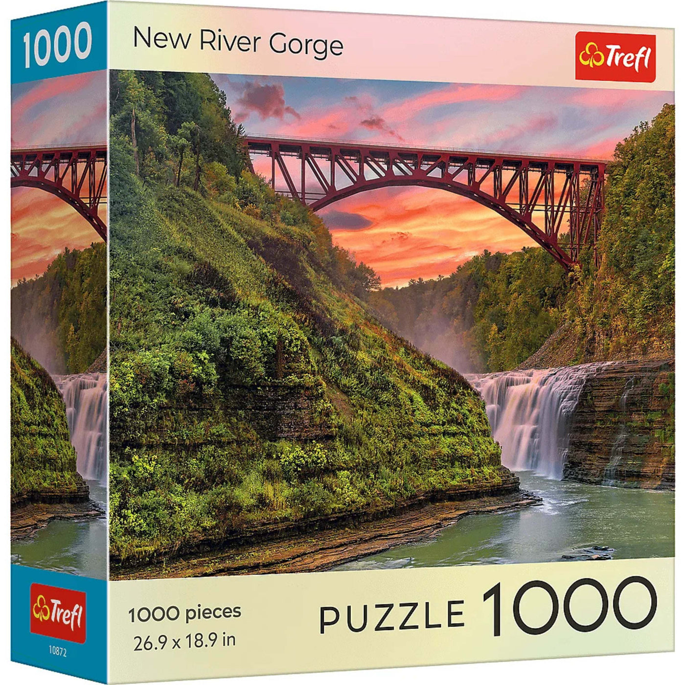 Trefl Red National Parks New River Gorge 1000 Piece Puzzle