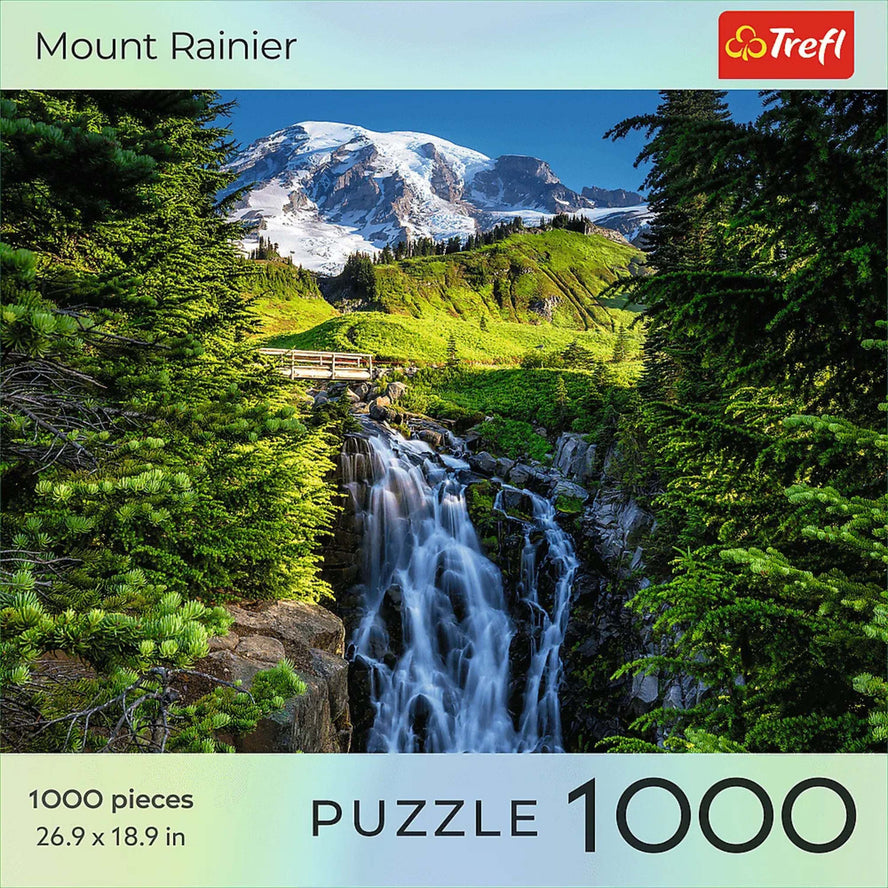 Trefl Red 1000 Piece Puzzle - National Parks Mount Rainer