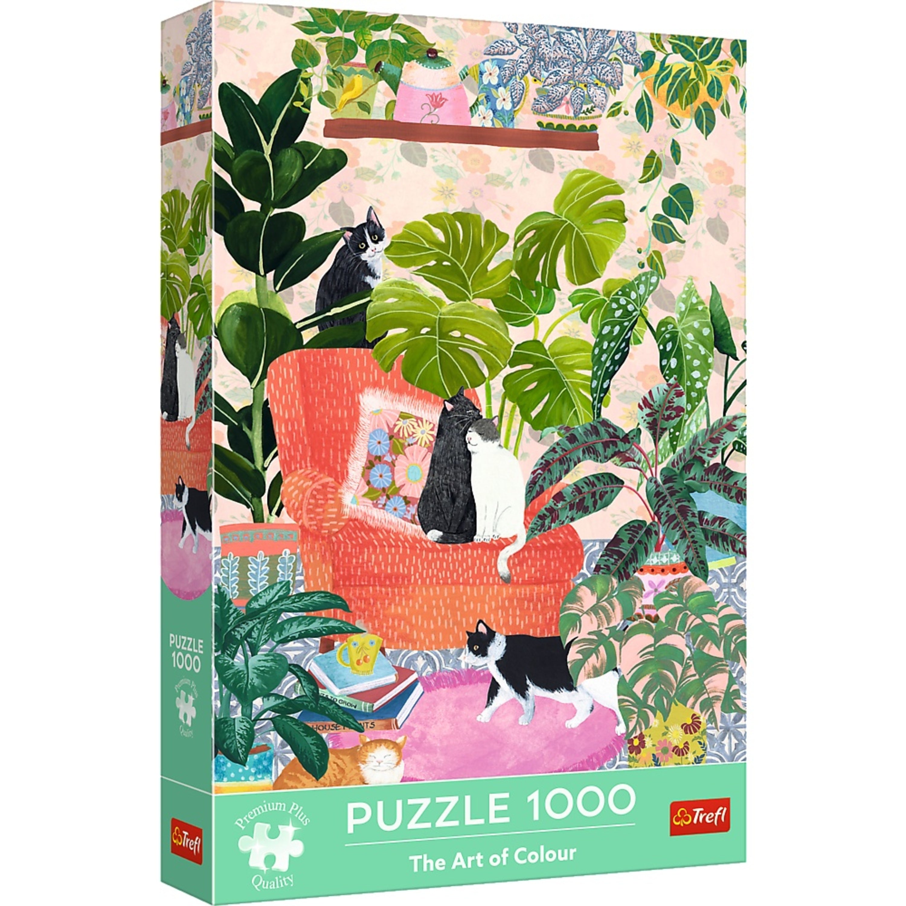 Trefl Premium Plus 1000 Piece Puzzle - The Art of Color Home Sweet Home