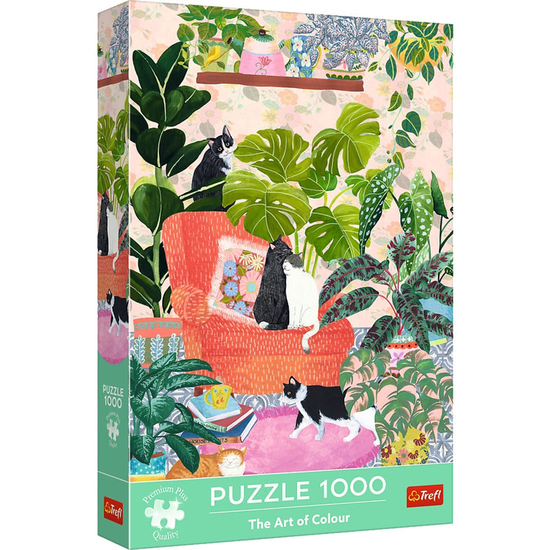 Trefl Premium Plus The Art of Color Home Sweet Home 1000 Piece Puzzle