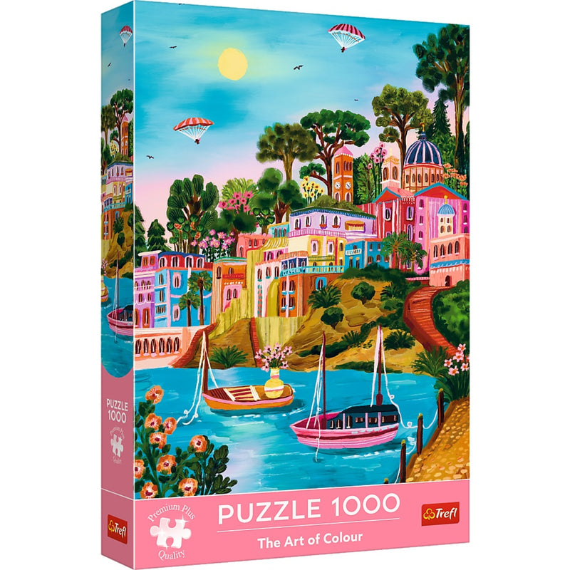 Trefl Premium Plus The Art of Color Syros, Greece 1000 Piece Puzzle
