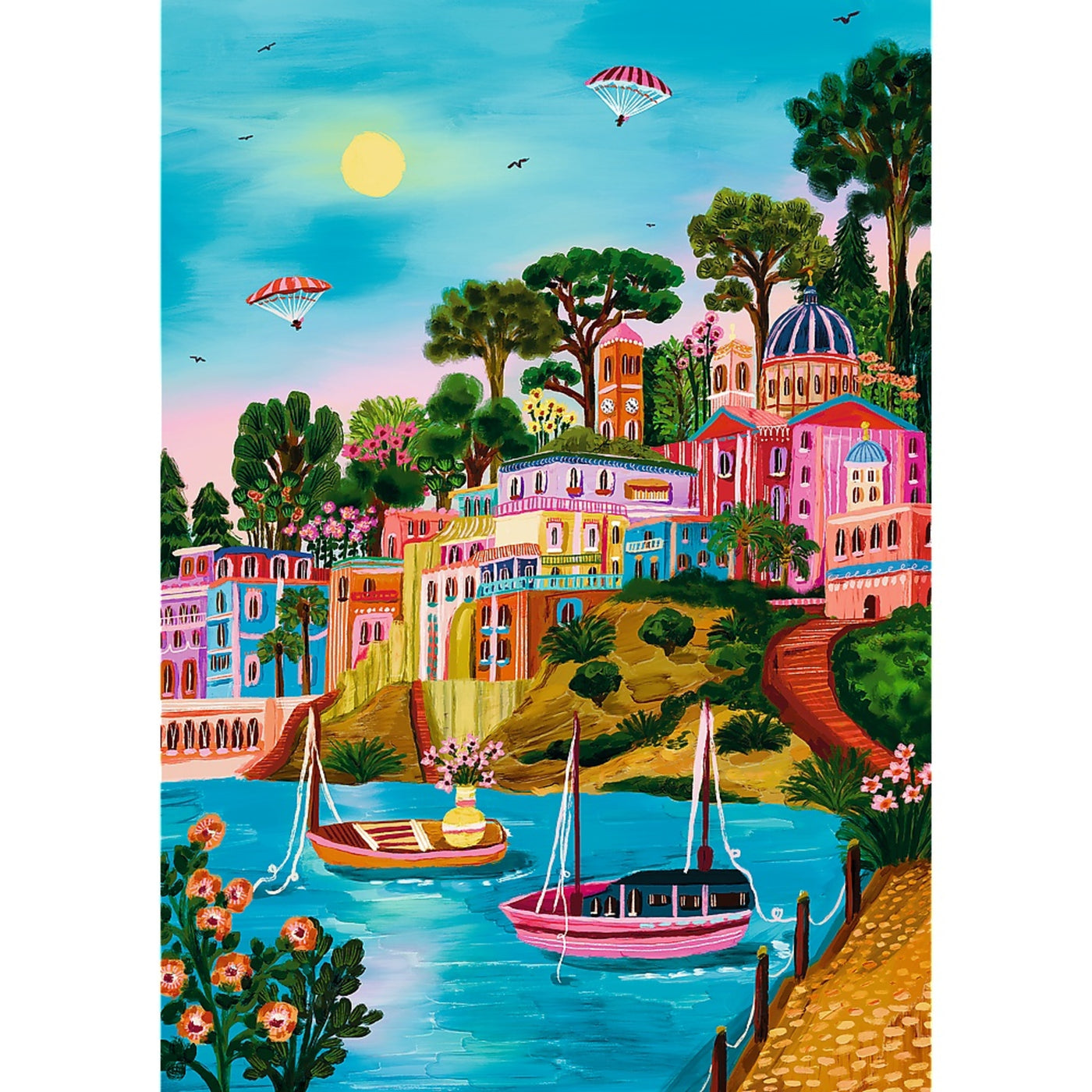 Trefl Premium Plus The Art of Color Syros, Greece 1000 Piece Puzzle