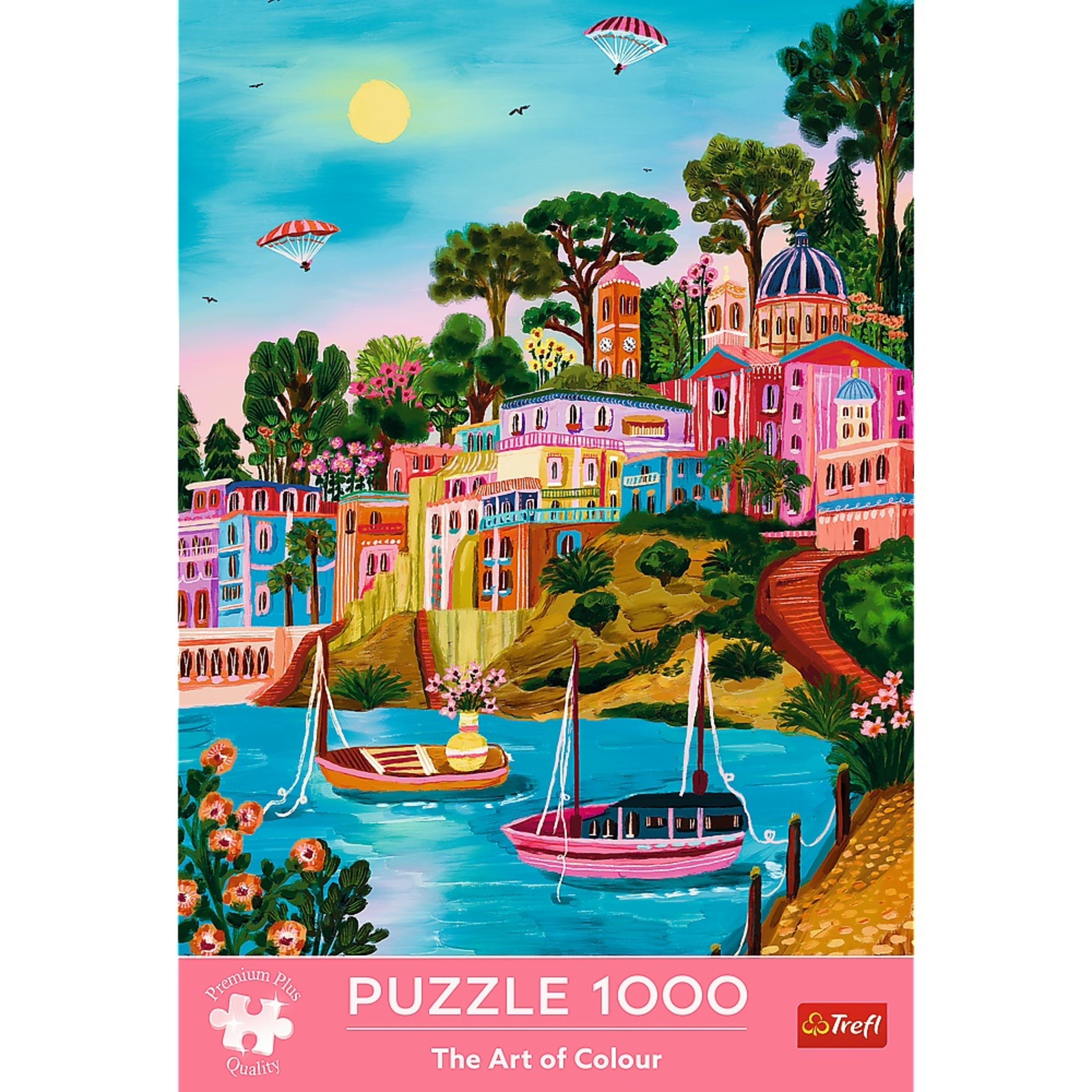 Trefl Premium Plus 1000 Piece Puzzle - The Art of Color Syros, Greece